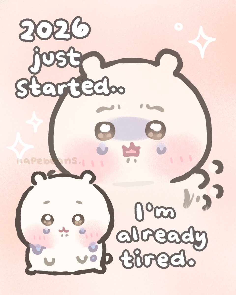 kapebeansies's tweet image. so… so tire…