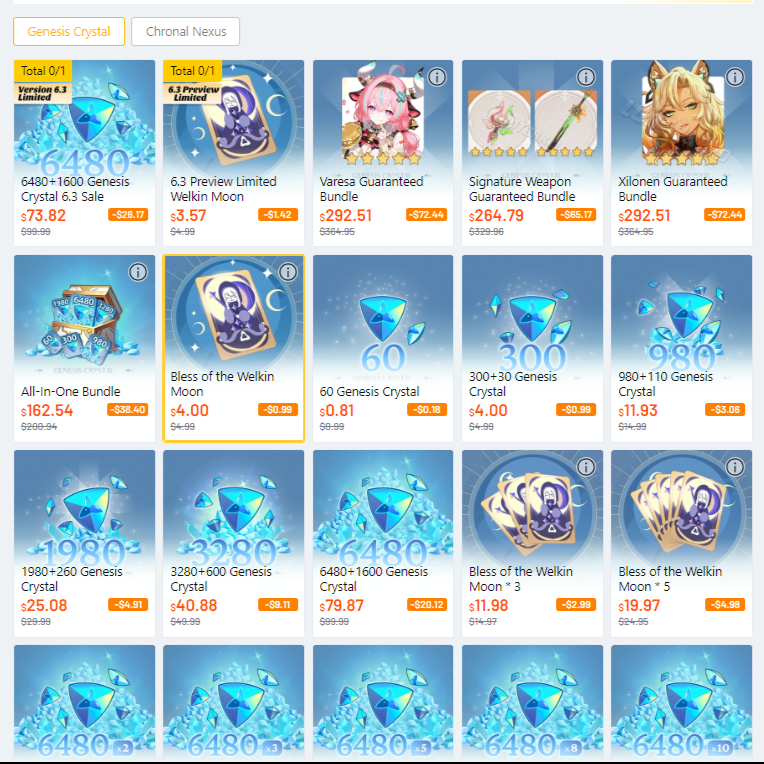 Are you ready for Columbina?

If your planning to top-up. why not do it with Lootbar? They offer discounts up to 30% OFF, various packs &amp; coupons, and even a GUARANTEED COLUMBINA PACK!

Be sure to use my link^^ 
lootbar.gg/shop/dainsleif…