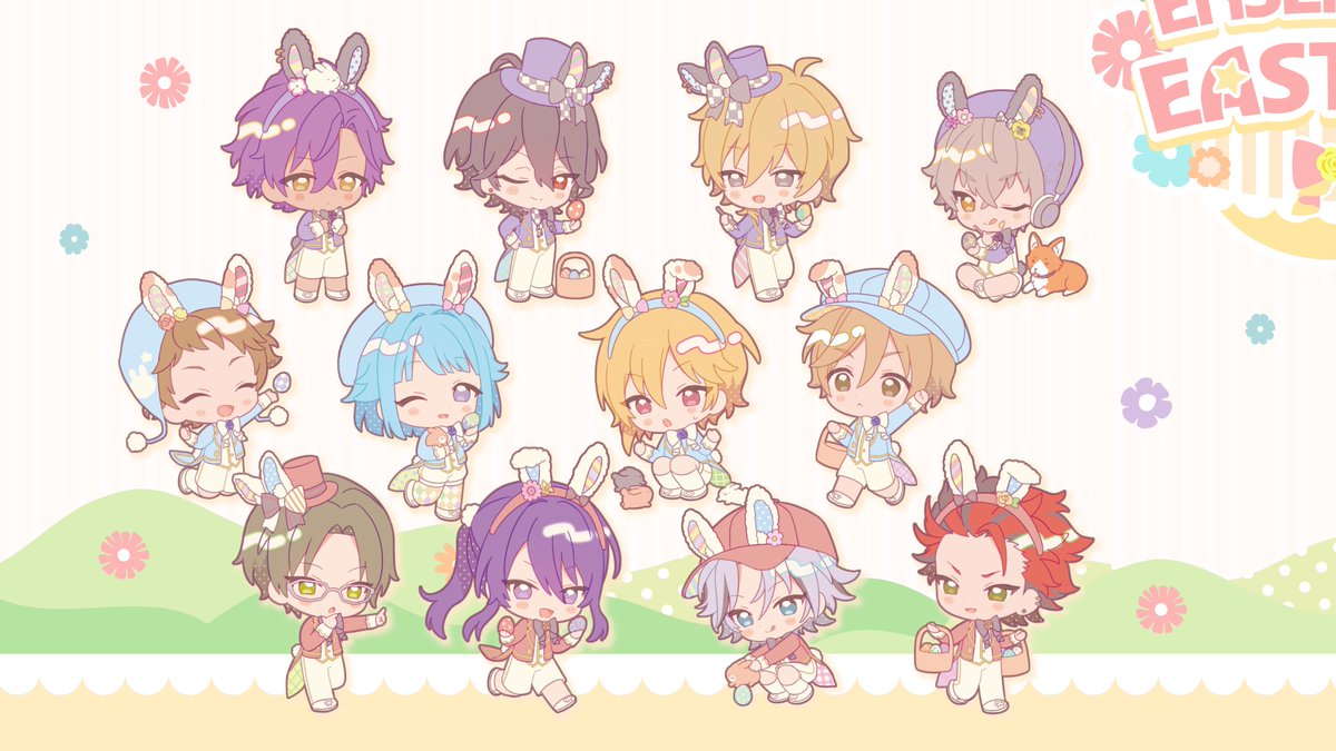 animate_cafe's tweet image. 🌟情報解禁🌟
〖 あんさんぶるスターズ！！〗

あんスタ10thフェス × アニメイトカフェ
実施決定🍽️🎉

﹒🐇﹒︵ ︵ ︵ ︵ ︵ ︵ ︵ ︵ ︵ ︵ ◌ 𓈒゜

 　　   ◌ ENSEMBLE EASTER!! ◌
  開催期間：2026/3/15(日) 〜 5/10(日)
  開催店舗：アニメイトカフェ
  　　　　　池袋、名古屋、天王寺

◌…