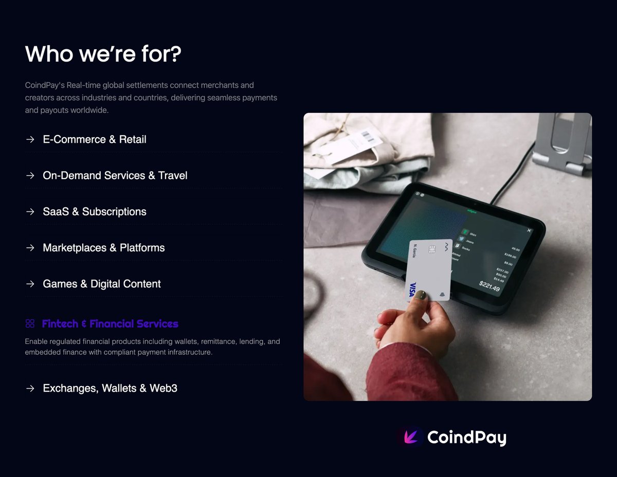 CoindPay tweet media