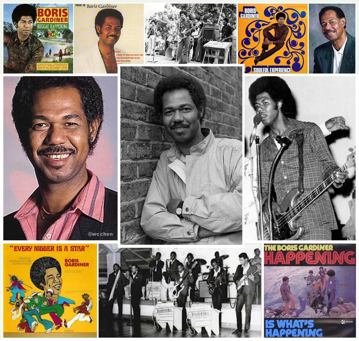 Boris Gardiner, #Jamaican singer, songwriter, musician, born 83