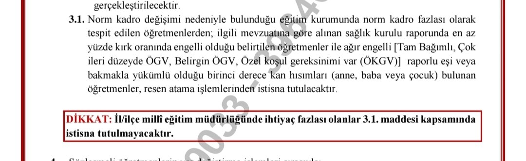 OrsNihat's tweet image. Norm fazlası resen atamalarda engelli öğretmenlerimizin engeli bulunduğu okulda devam ediyor da MEM emrinde olunca devam etmiyor mu? Bu nasıl mantık?Bir de her atamada dilekçe yenilenmesi çilesi de cabası. @tcmeb ,@Yusuf__Tekin
yanlıştan dönmelidir.
#engelliöğretmen #resen
