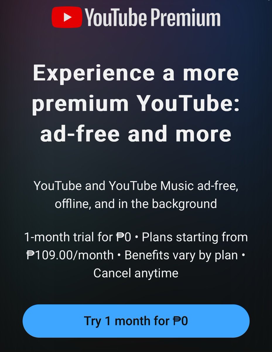 enhapolls's tweet image. ENGENEs, there’s a free trial of Youtube premium! Grab this opportunity for you to easy stream for #ENHYPEN’s upcoming comeback 🔥🔥 

Spread this and inform your co-engenes! Let’s all work together for the success 🙏🏻🙏🏻

Check it here : m.youtube.com/premium?ybp=Sg…