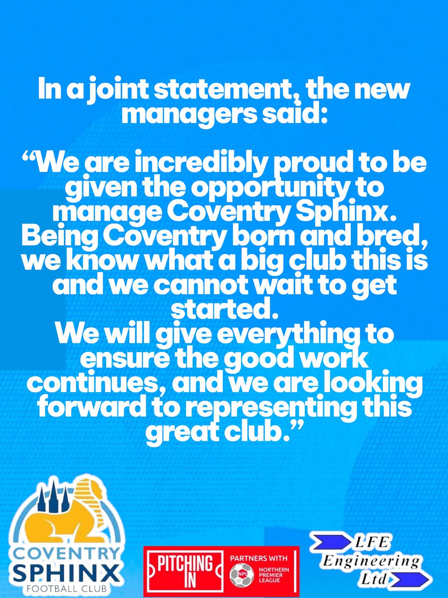 Coventry Sphinx FC tweet media