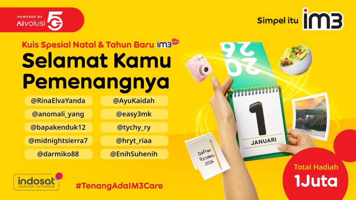 IM3 Care tweet media