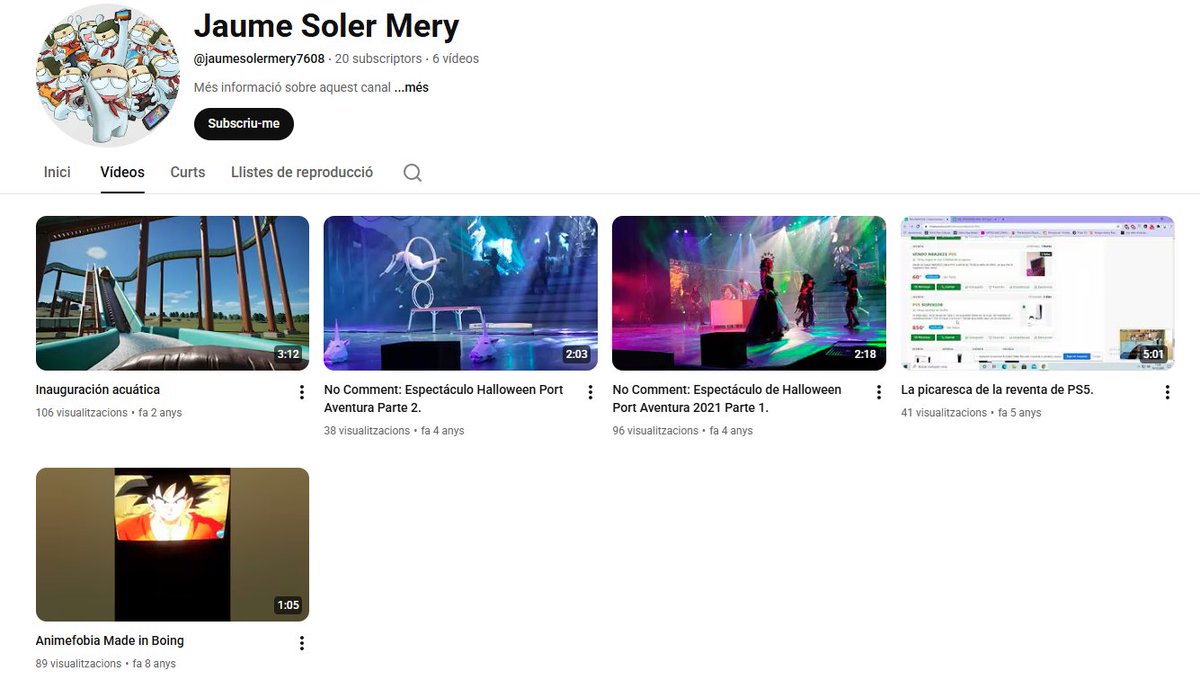 En Jaume (<a href="/Wertyalord1/">Wertyalord1 Zeno-sama.</a> ) és d'aquells que es fan dir de la CUP i, evidentment tot el seu perfil és en castellà. 

Com a bons nacionalistes espanyols.