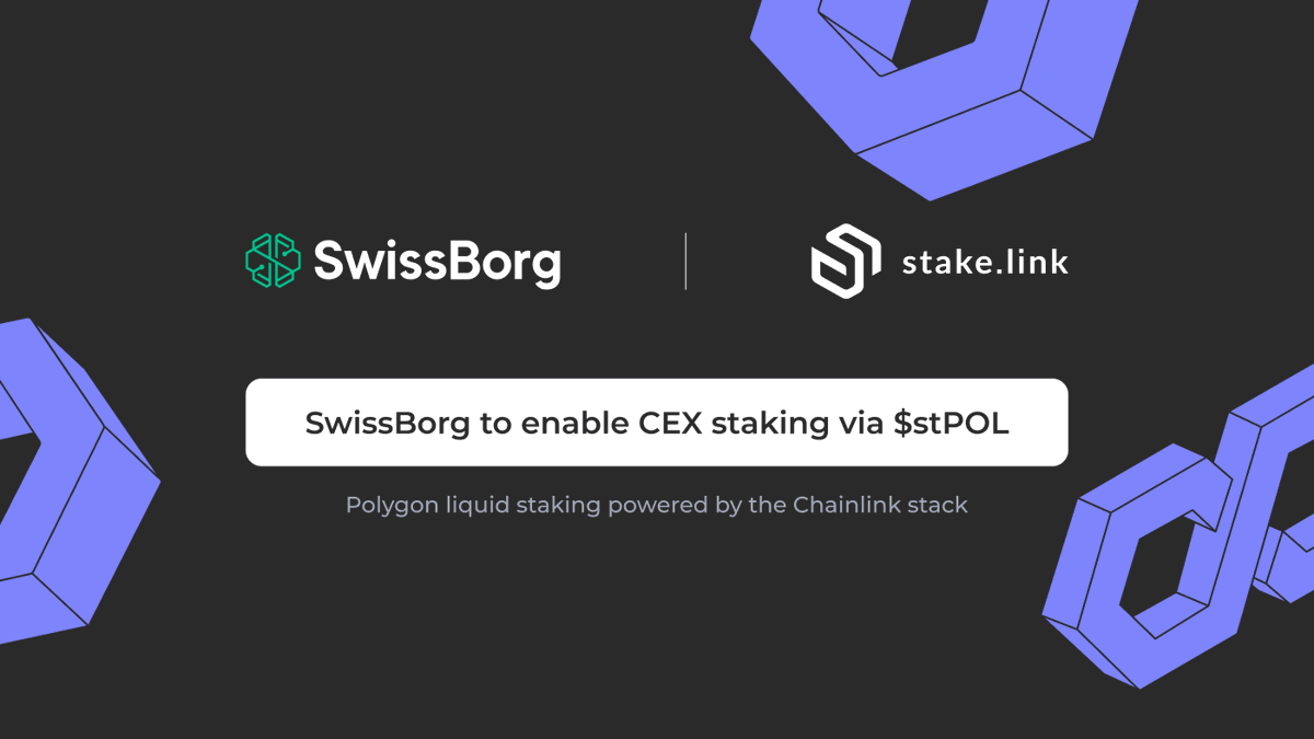 🟪 Liquid Staking powered by the @Chainlink stack sets a new standard for  $POL Staking ⛓️‍💥 By integrating $stPOL, @SwissBorg users now tap into the  most secure LST in the @0xPolygon ecosystem.