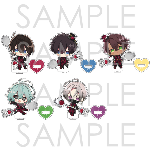 【Rejet Galerie Blanche】
🍓1月24日(土)発売🍓

· • —– ٠ ✤ ٠ —– • ·

CARNELIAN BLOOD
「Sugar Static」

・缶バッジ：495円
・キラキラつながるアクリルストラップ ：660円
・ポラ風ラメカード：385円
・アクリルフィギュアスタンド：各1,540円

· • —– ٠ ✤ ٠ —– • ·

#リチェリ #リジェリー