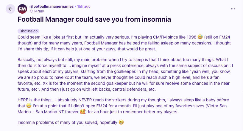 Out of Context Football Manager tweet media
