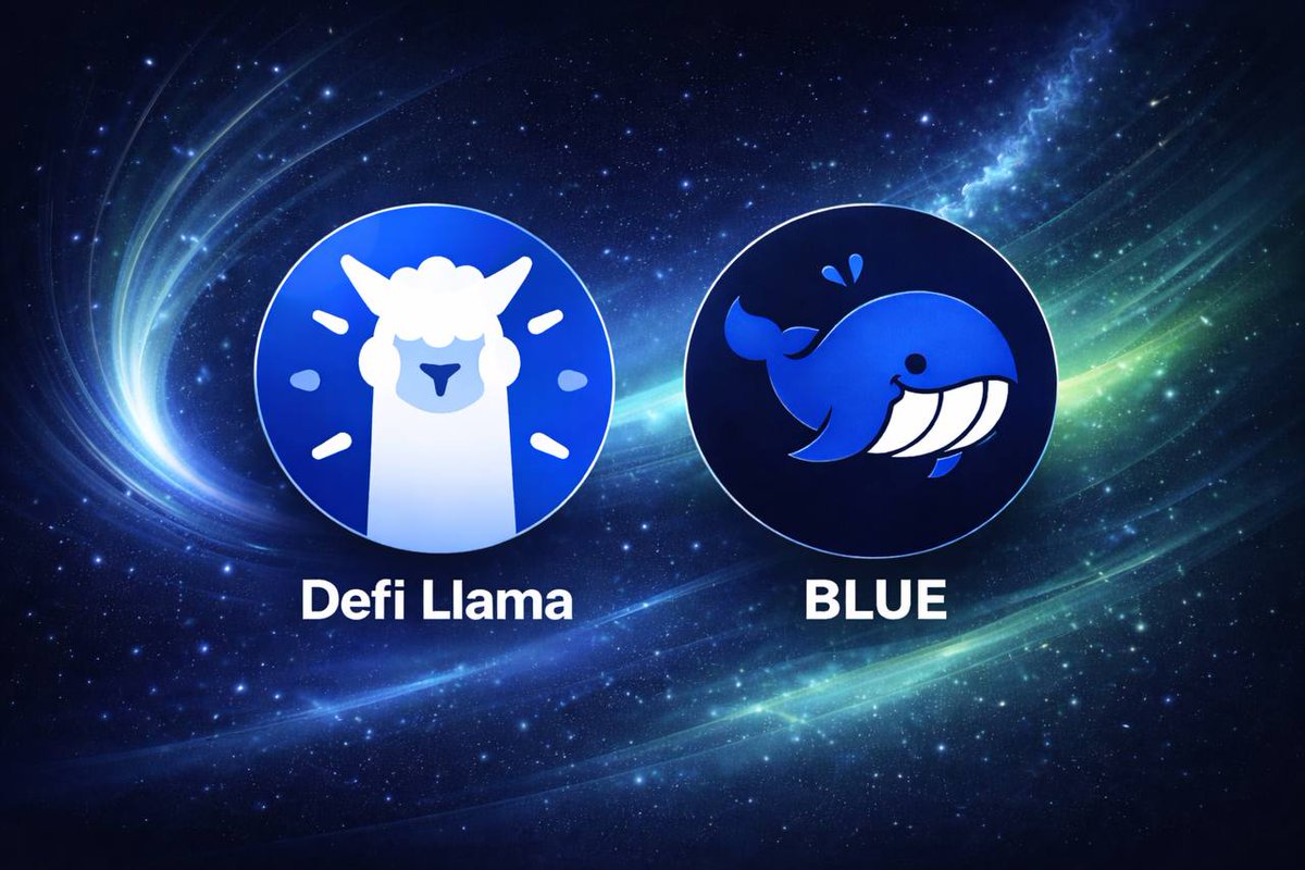 BLUE is now officially tracked on DefiLlama.

Transparent TVL, real-time metrics, and full protocol visibility are now live.

Appreciate the <a href="/DefiLlama/">DefiLlama.com</a> team for the support.

defillama.com/protocol/blue-…