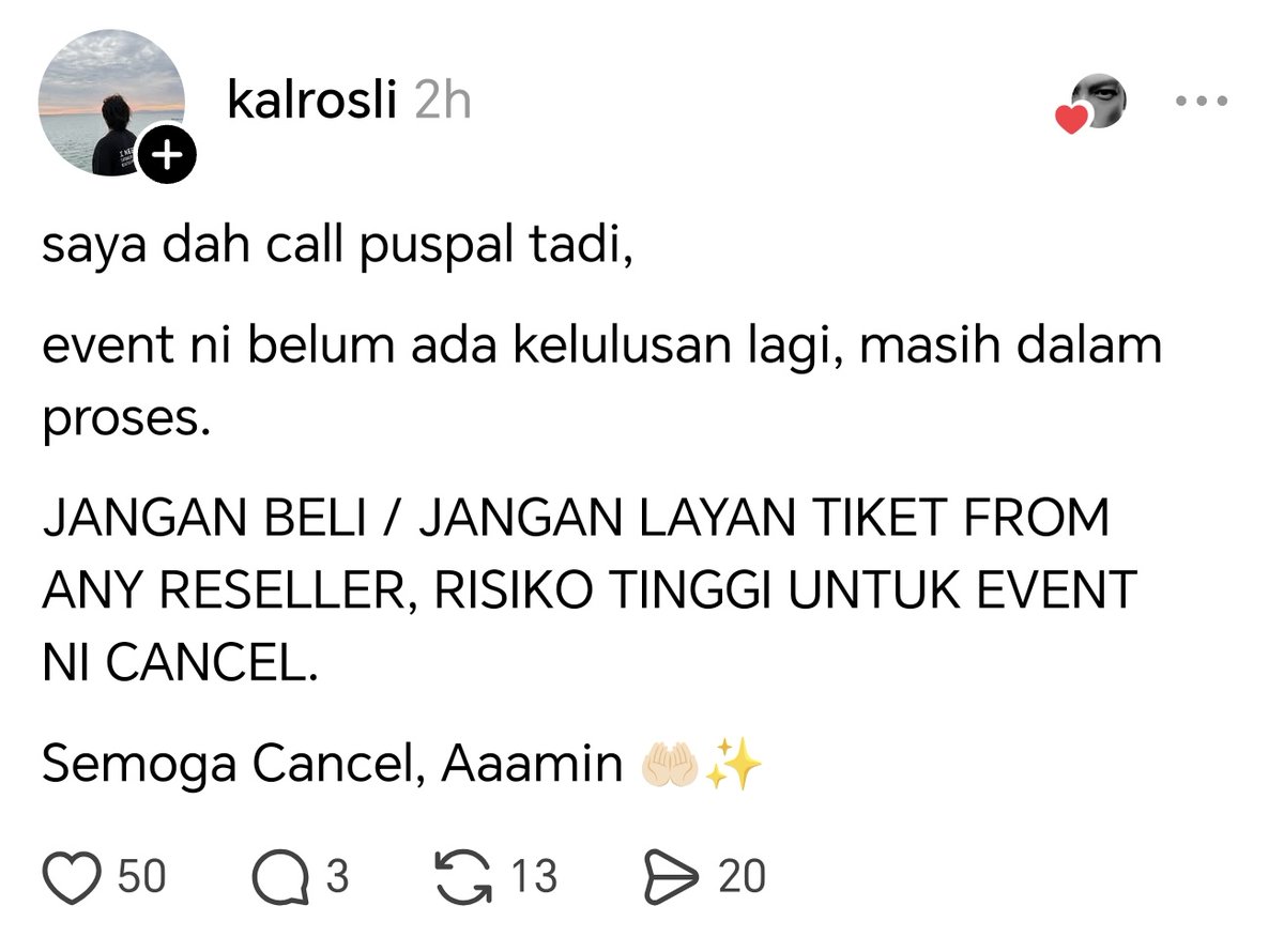 Street said mvip had call to PUSPAL (aka Central Application Agency for Filming and Performance by Foreign Artistes in Malaysia), and PUSPAL respond that this festival haven't approve and still in process...?