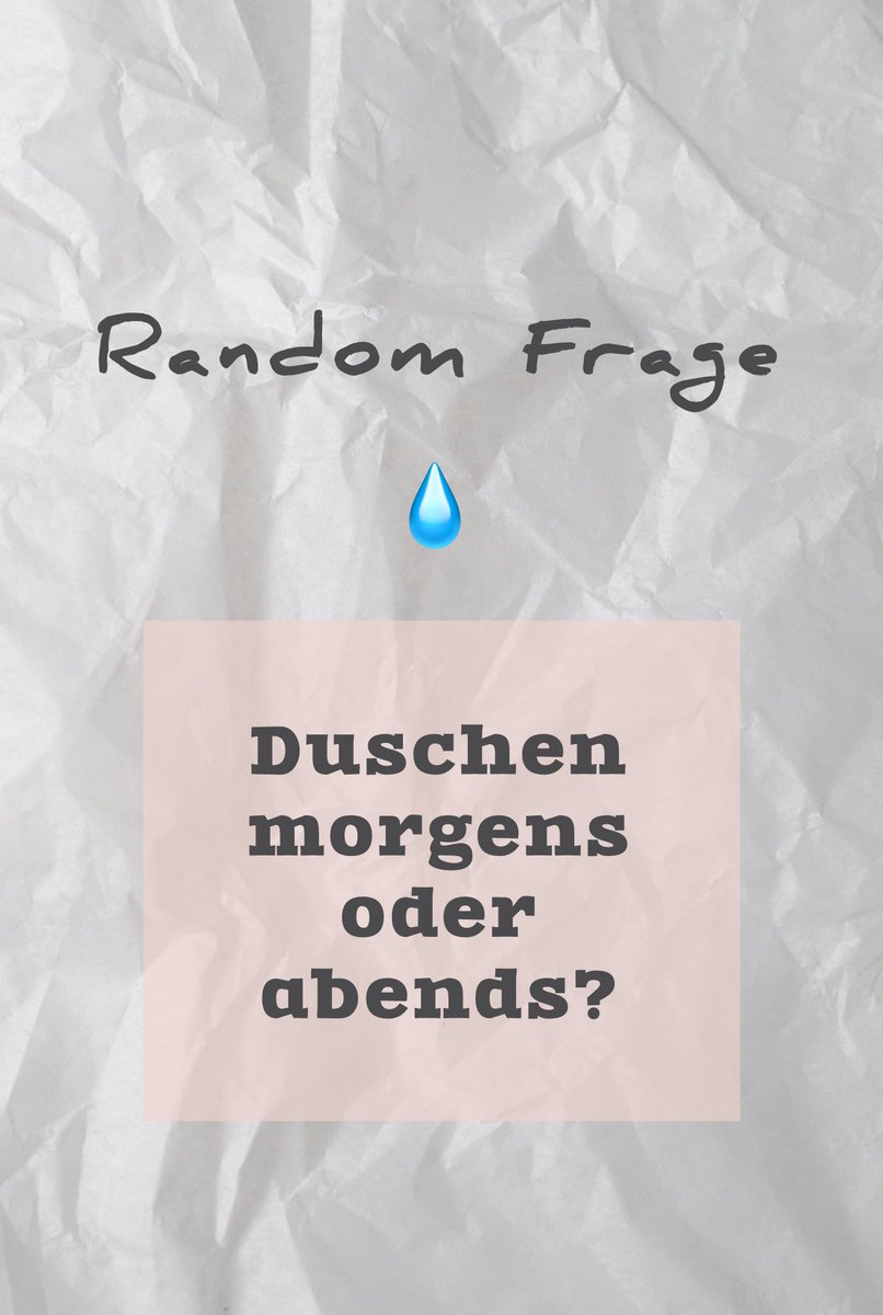 fraukruner's tweet photo. #random #frage #alltag https://t.co/fWOm6Gw5wr