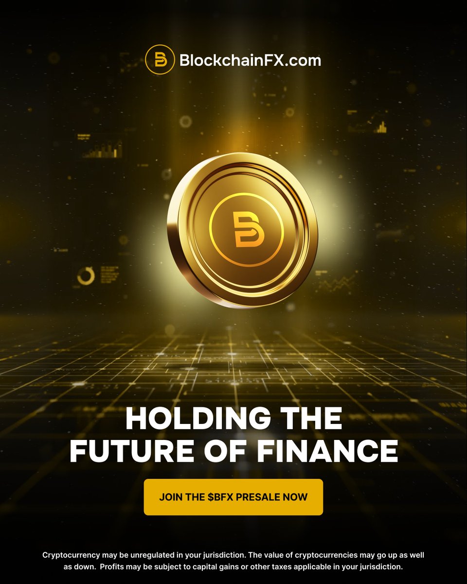 🌐The future of finance is taking shape today. Designed for growth,  innovation, and real utility. Join the $BFX presale 👉  https://t.co/obxqQkxdyP #Web3 #Crypto #BFX #BlockchainFX #Presale # CryptoCurrency