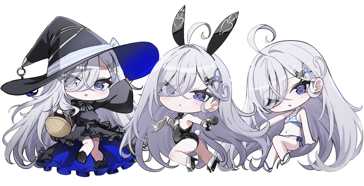 原作小説『死亡遊戯で飯を食う。』アニメフェア限定用に、SD幽鬼を描き下ろしました!
 アニメで気になった方は、ぜひミニ幽鬼たちをお迎えください🐰👻 🗡️ 