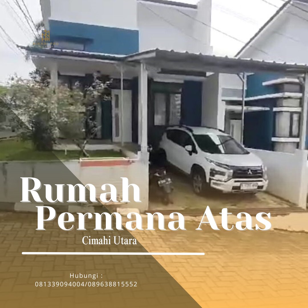 Jual rumah di permana atas, LT : 106 m2, LB : 36 m2, KT : 2, KM : 1, Harga Rp 550jt