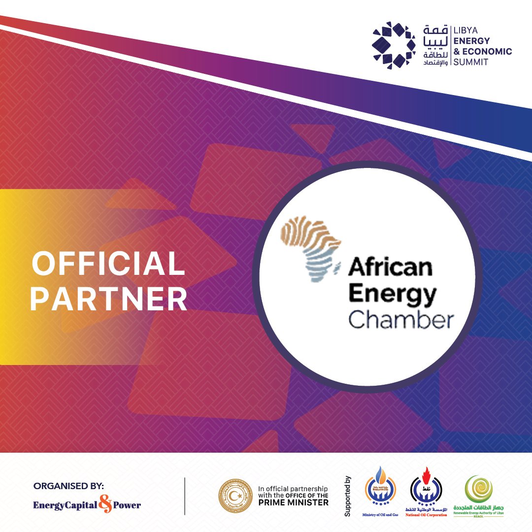 energy_african's tweet image. The African Energy Chamber, as an advocacy group for the African energy sector, is an official partner for this year’s Libya Energy &amp;amp; Economic Summit (#LEES), taking place January 24 – 26 at the #Tripoli International Conference Centre.

This premier event is the key meeting