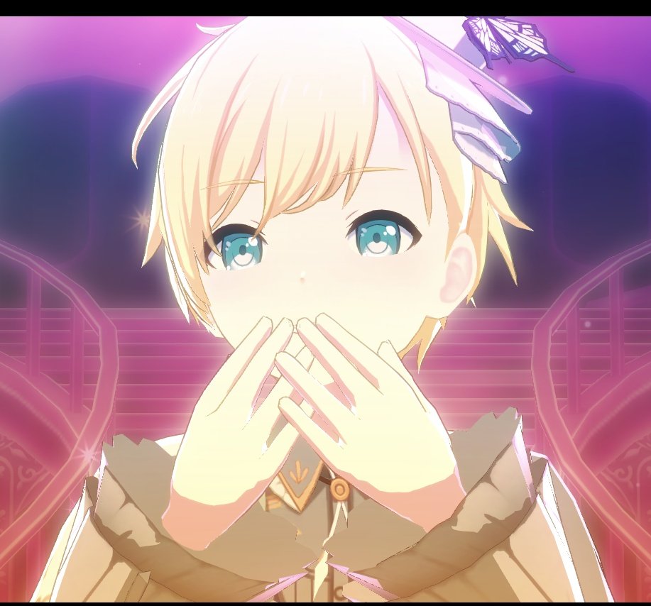 投げキッス寸前みたいな鏡音レン撮れてやばい