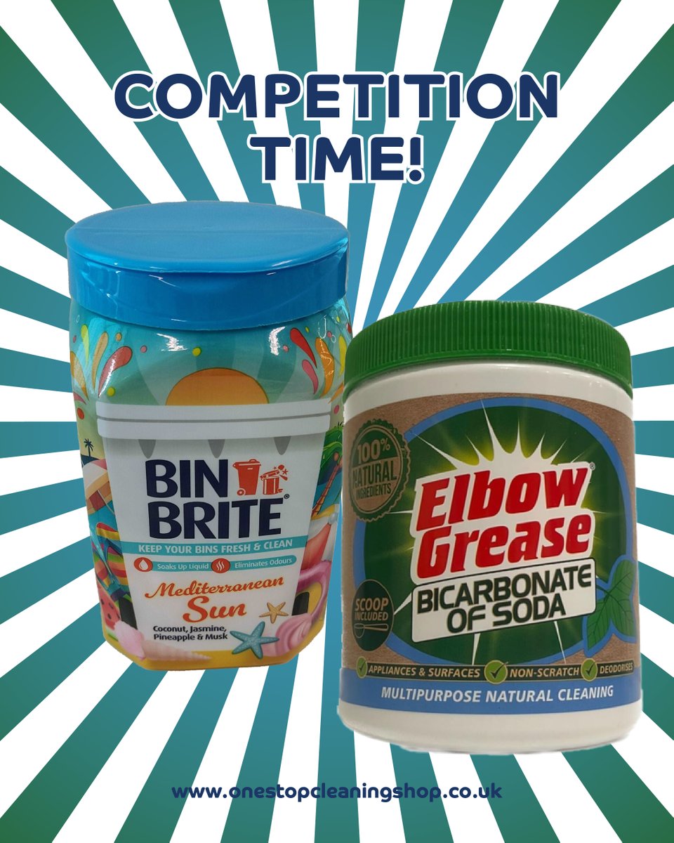 OSCSuk's tweet image. We're back with more giveaways!!! 👀

2 winners this week (who will both get):
1 pot of Bin Brite.
1 pot of Elbow Grease.

#giveaway #competition #comp #free #hype #superfan #win #cleaning #prize #binbrite #elbowgrease

🧵1of2