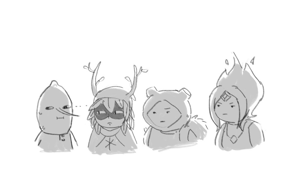 i have never played fortnite but now they got me #adventuretime #fionnaandcake #doodles