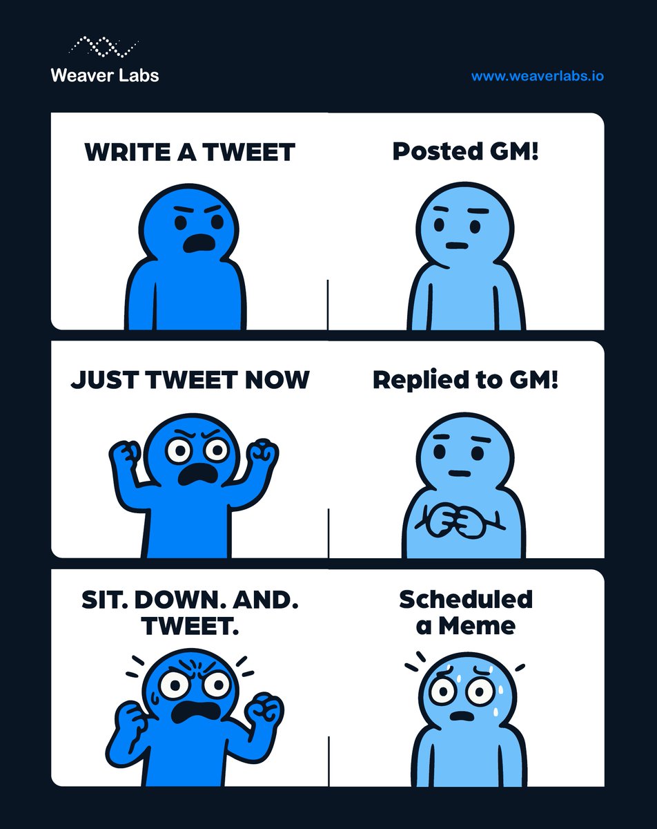 Weaver_Labs's tweet image. Sometimes is hard to keep up.

CT, like if you agree.