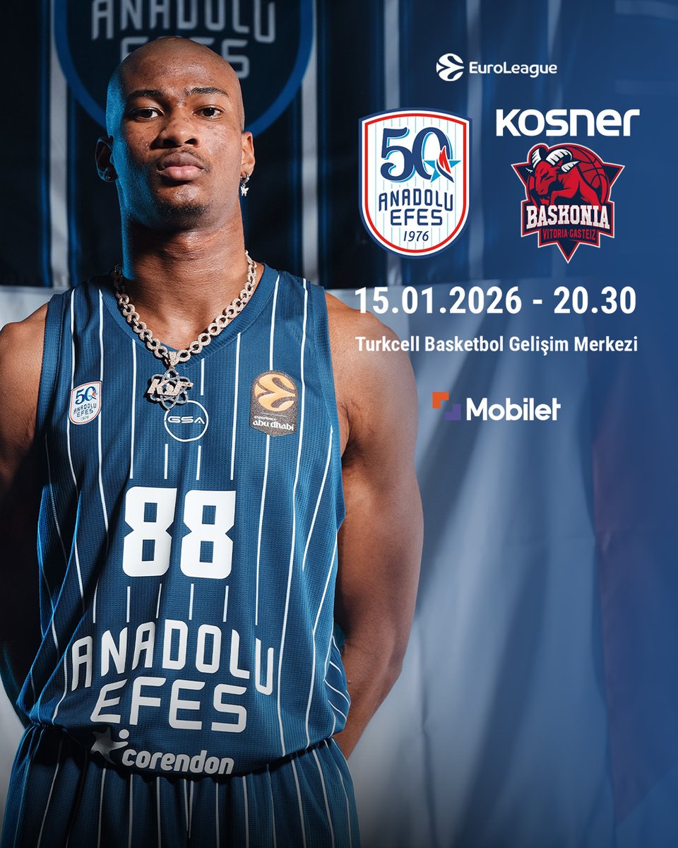 Anadolu Efes SK tweet media