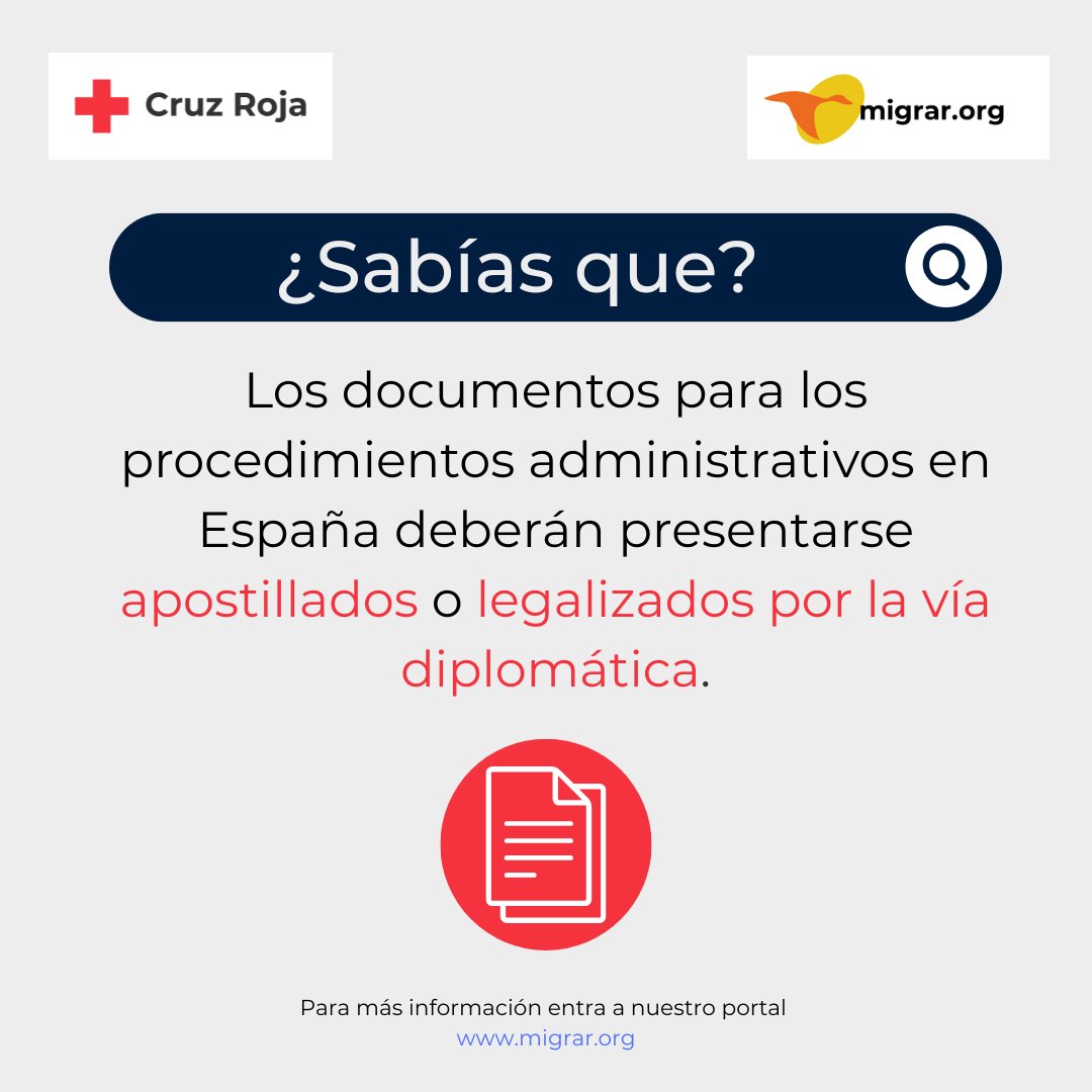 📂 En los procesos administrativos de extranjería es posible que necesites aportar diversos documentos expedidos por las autoridades públicas de tu país de origen.
Para legalizarlos, hay que apostillarlos o presentarlos por la vía diplomática.