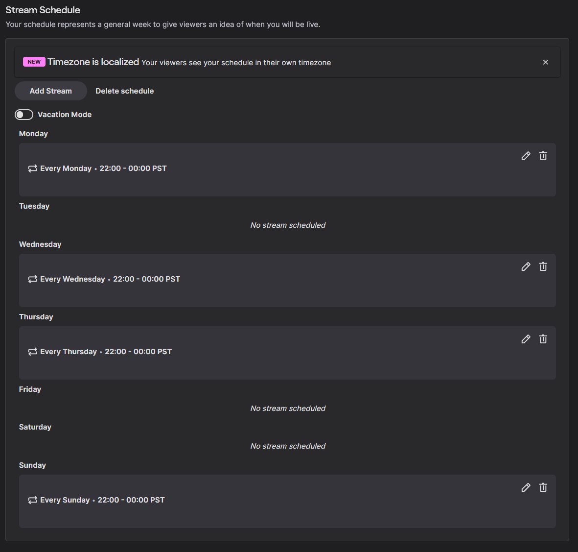 SamStarman's tweet image. I'm dropping Tuesday at 22:00 PST from the stream schedule