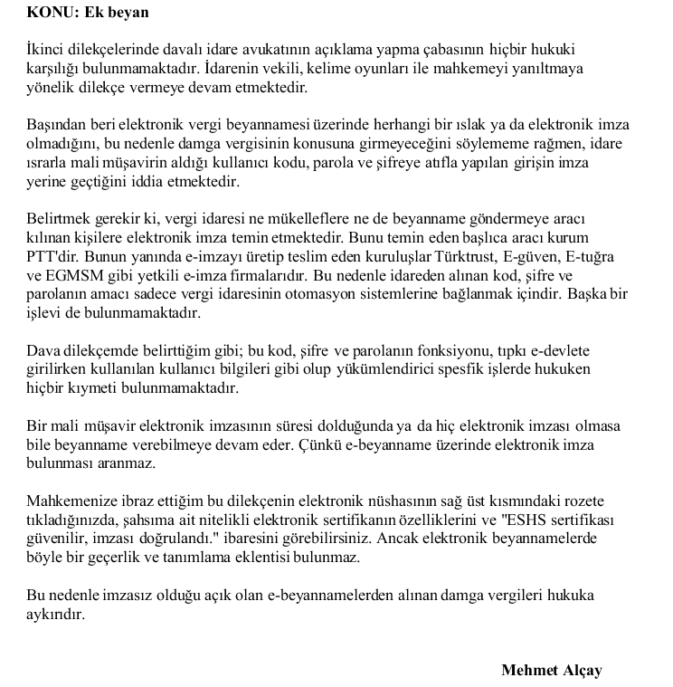 Av. Mehmet Alçay, Vergi & Hukuk tweet media