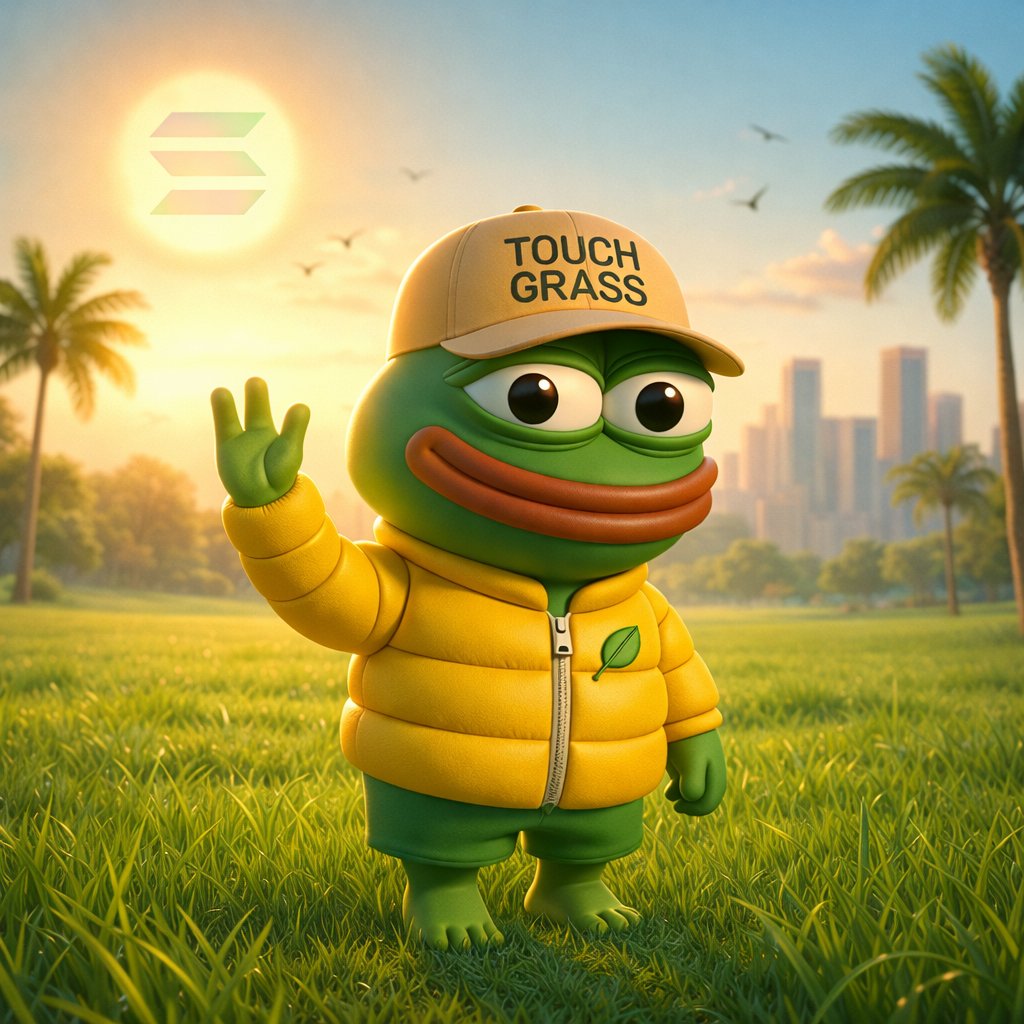 okx The next coin lighting the way? 👀 Always doing the research and  watching the community energy. $TOUCHGRASS is staying strong, but the  ecosystem keeps evolving,keeping an eye on Solana-based gems and