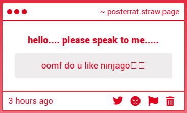 meme ページ　SCO-143/N oomf who is ninjago /ref (I actually don't know what it is pls