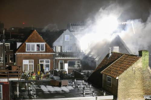 Brand in centrum Leeuwarden grotendeels onder controle