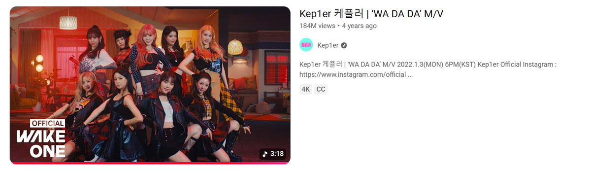 kep1diary's tweet image. i still can't believe that as of the moment, kep1er is the last mnet-produced group to hit 100M views on a debut song...girl, you were supposed to be THAT big...