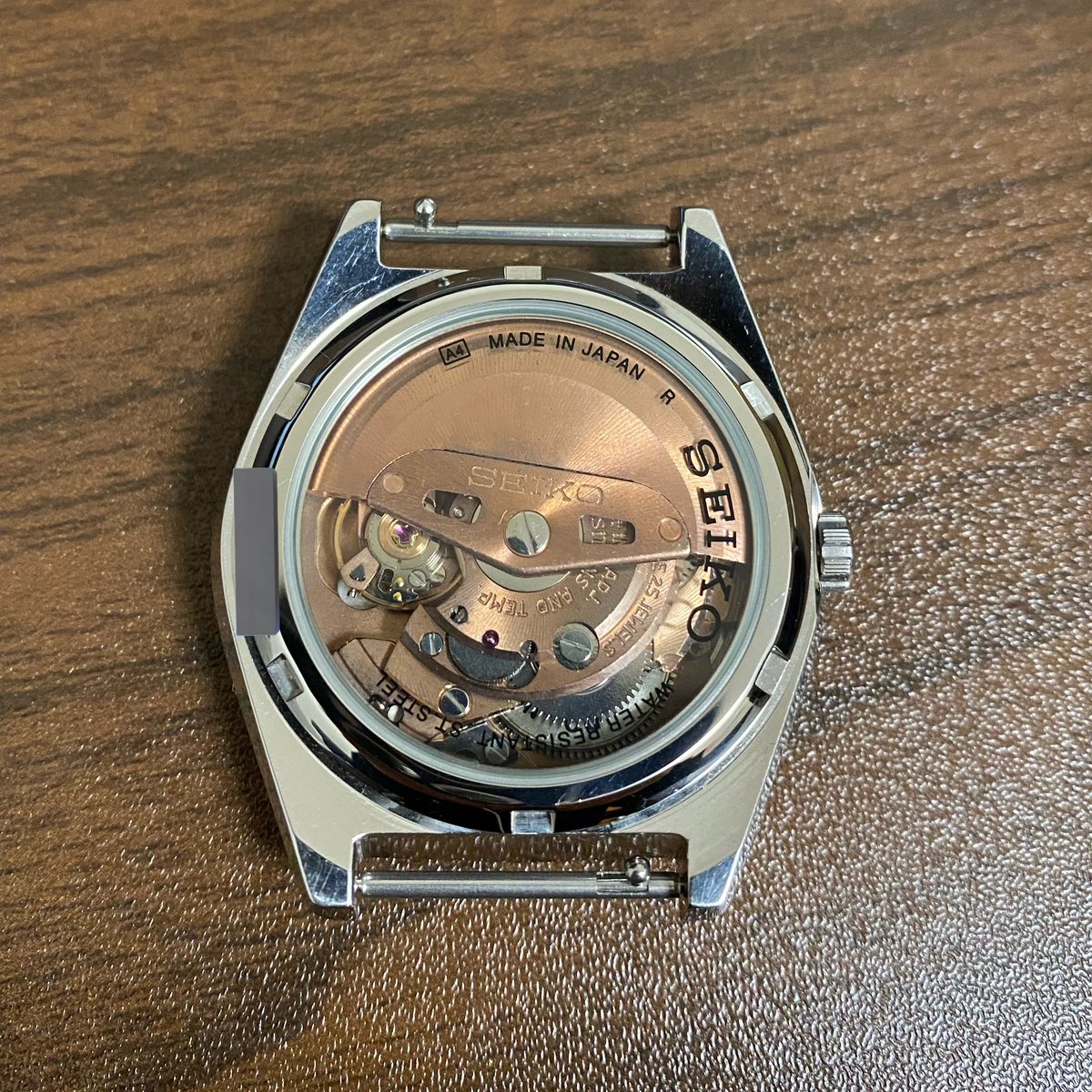 MechanicTokyo's tweet photo. シースルーバックはこれくらいクリアランスを攻めて欲しい
これはセイコー5の裏蓋だけど、一応純正品って言っていいのか?笑
#61GS
#GRANDSEIKO
#グランドセイコー https://t.co/wtDjsUQoaj