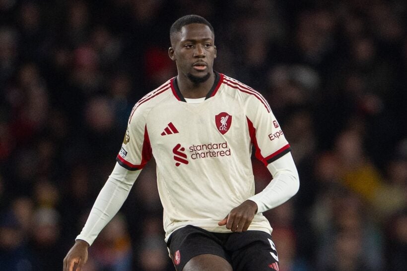 🎖️| <a href="/David_Ornstein/">David Ornstein</a>: Ibrahima Konate is on track to exit Liverpool in the summer.

There has been no breakthrough on new terms.