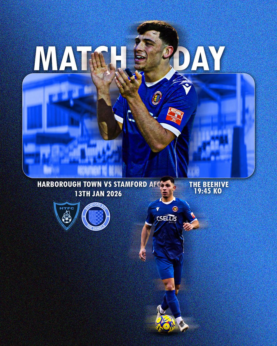 𝐌𝐀𝐓𝐂𝐇𝐃𝐀𝐘🚨

It's Matchday and the Dannies travel to the Beehive tonight to face Promotion Favourites Harborough Town.

19:45 Kick off - LE16 9HF, can't make it? We are live on clubbertv.co.uk so don't miss out! Safe travels to all making the trip.

#BackTheDannies