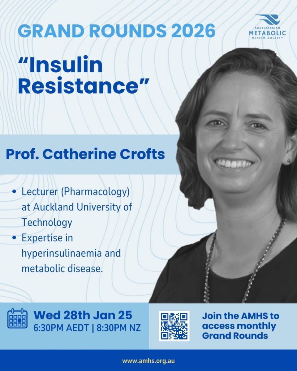 Australasian Metabolic Health Society tweet media