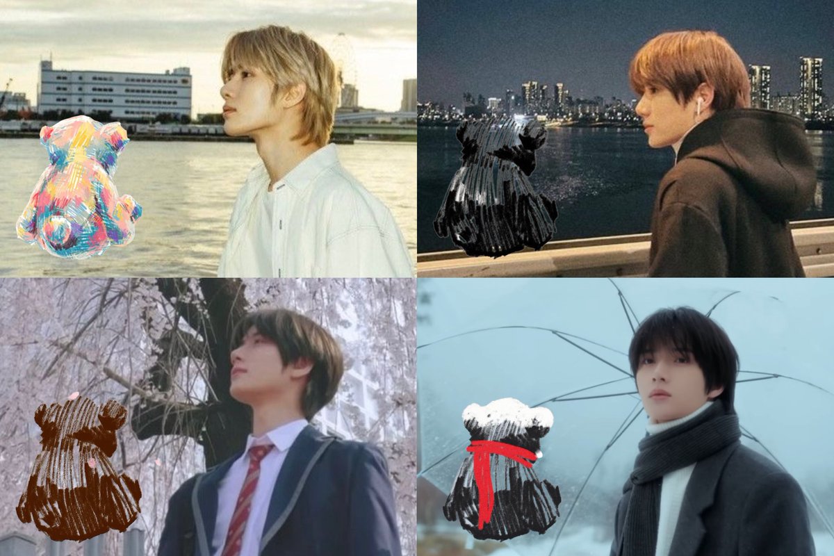 L0VELYBEOMIE's tweet image. 4/4 seasons with beomgyu 🧸