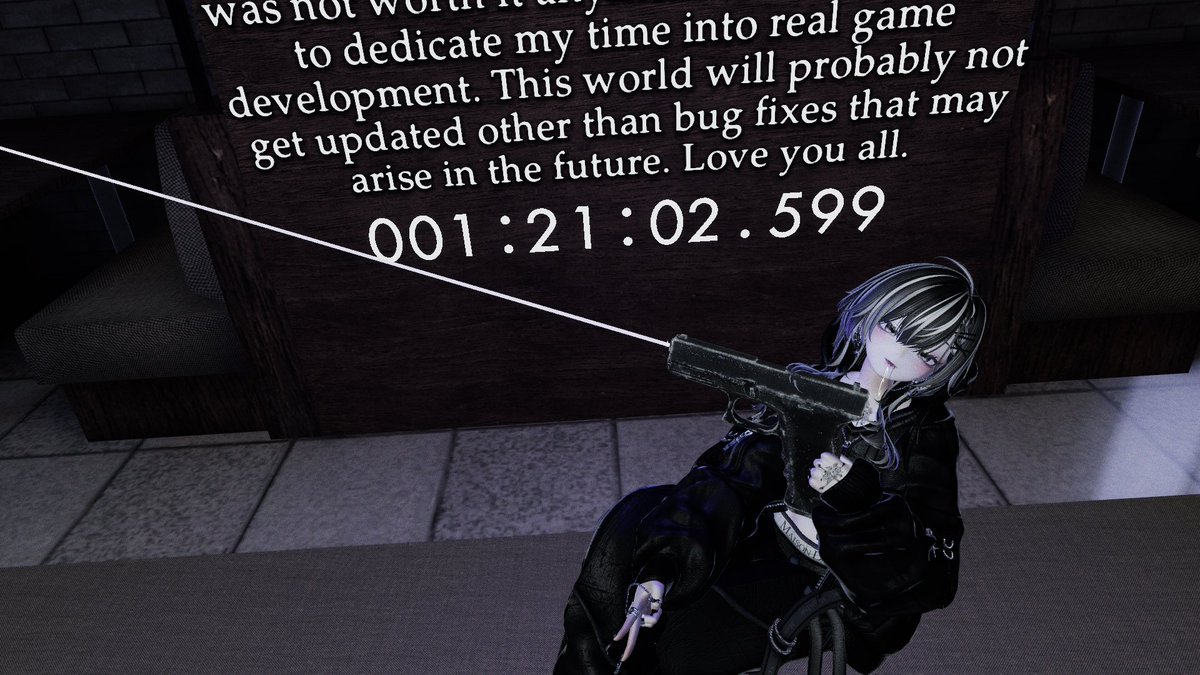 LvReflem's tweet image. 全然関係ないとこでびび散らしてたParietal

後ろから刺されてることより急に吹き出る炎のが怖いっていう
#VRChat