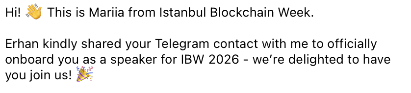 Yo <a href="/IstanbulBlockWk/">Istanbul Blockchain Week</a> 

First Keynote for the year locked in.