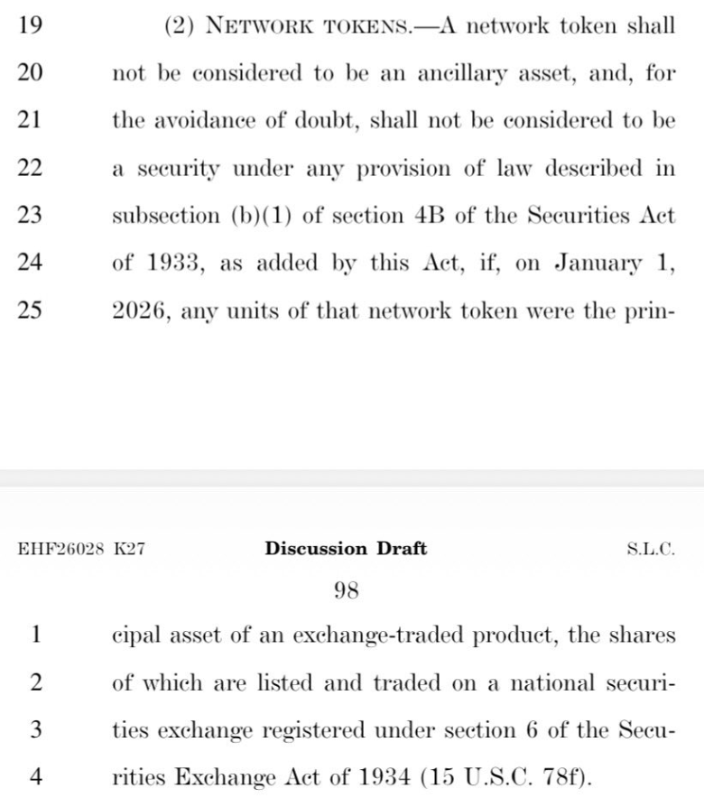 TimBitKamp's tweet image. REAKING! 🚨 De Clarity Act kan ervoor zorgen dat altcoins zoals XRP, SOL, LTC, HBAR, DOGE en LINK dezelfde status krijgen als Bitcoin en Ethereum! 

De Amerikaanse Digital Asset Market Clarity Act is een wetsvoorstel dat duidelijkheid wil scheppen over de manier waarop de…