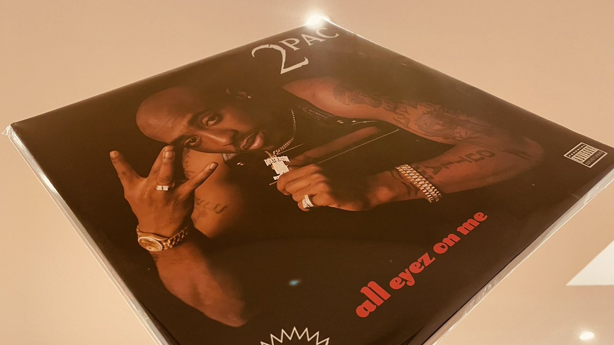 2026年1枚目
昨年聴きまくった2PAC, all eyes on me
US org 4LP