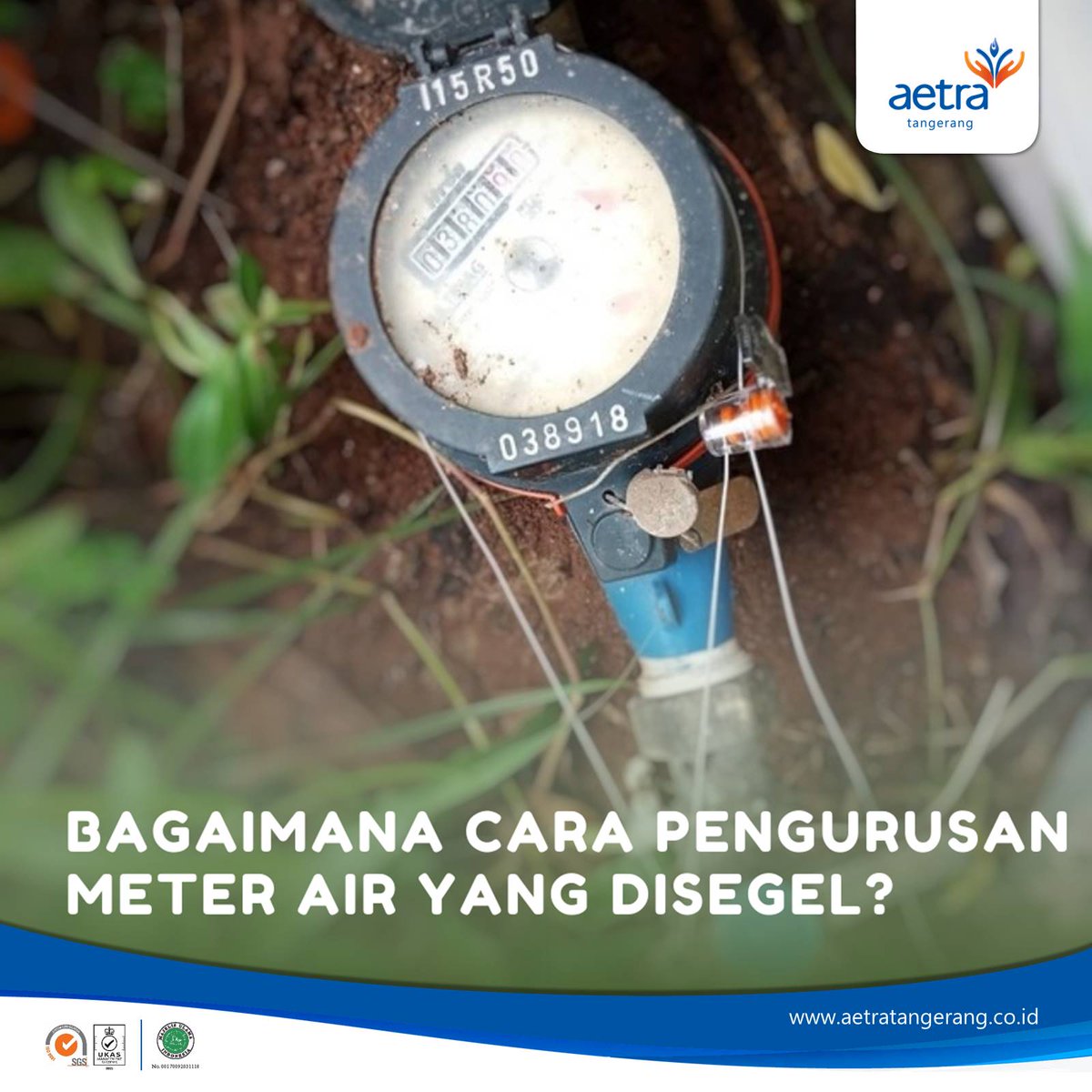 Untuk dapat melakukan pembukaan segel, Anda terlebih dahulu harus melakukan pelunasan tunggakan tagihan air beserta denda keterlambatan pembayaran. Tim kami akan melakukan pembukaan segel dalam waktu 1x24 jam setelah Anda melakukan pelunasan pembayaran.