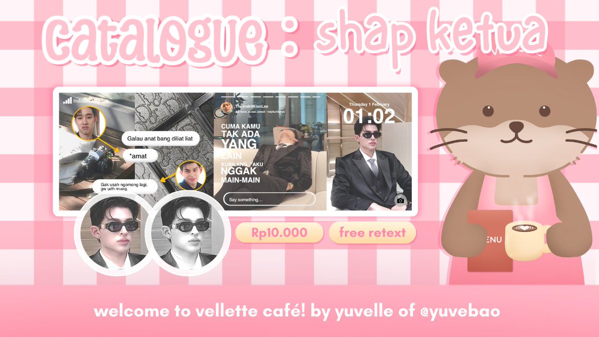 yuvebao's tweet image. help rt? makasih banyak!

halo, yuvelle kembali membawa OPTIP untuk 2 katalog baru ini! bisa cek ALT untuk informasi lengkapnya yaa

t. #zonauang open titipan layout