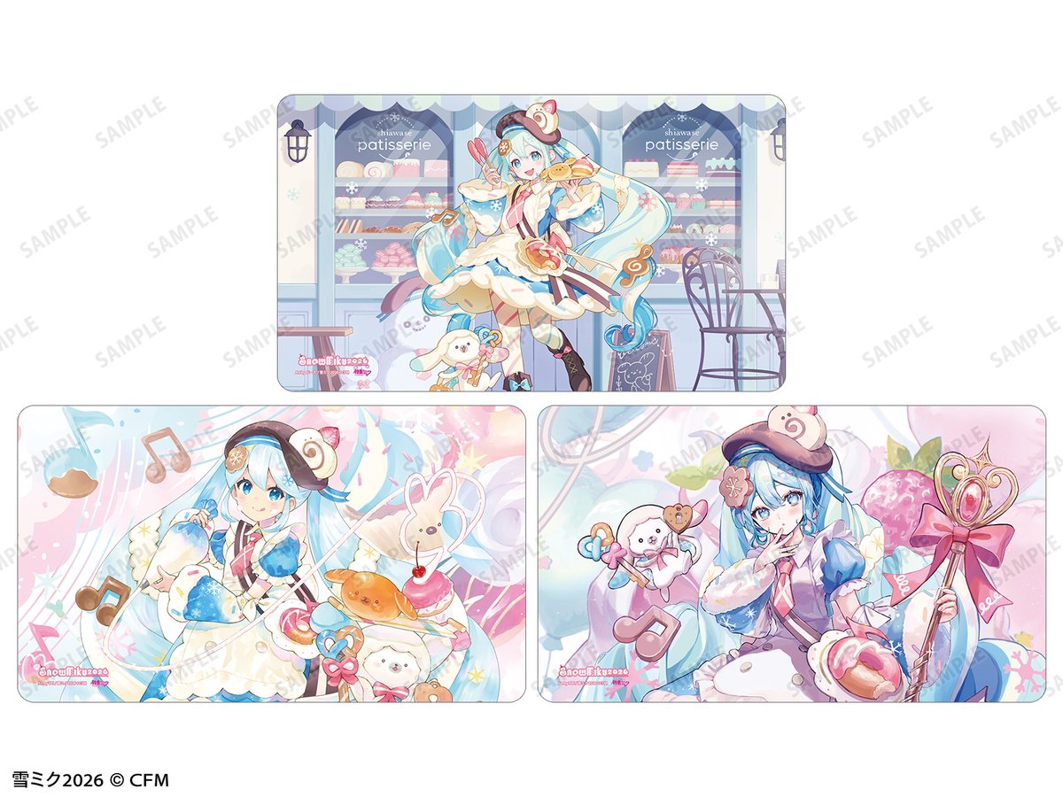 SNOW MIKU 2026】 公式物販ブース＆通販サイトにて新商品発売決定
