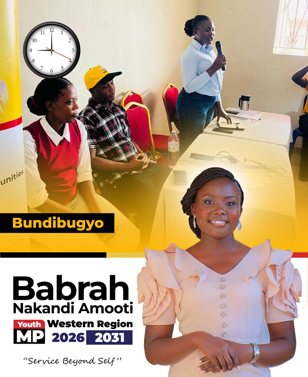 KMugiira's tweet photo. @BabrahNakandi appreciates Bundibugyo delegates for the massive support.
#ServiceBeyondSelf
#Babrah4WesternYouthMP https://t.co/yeLMiVrPqs