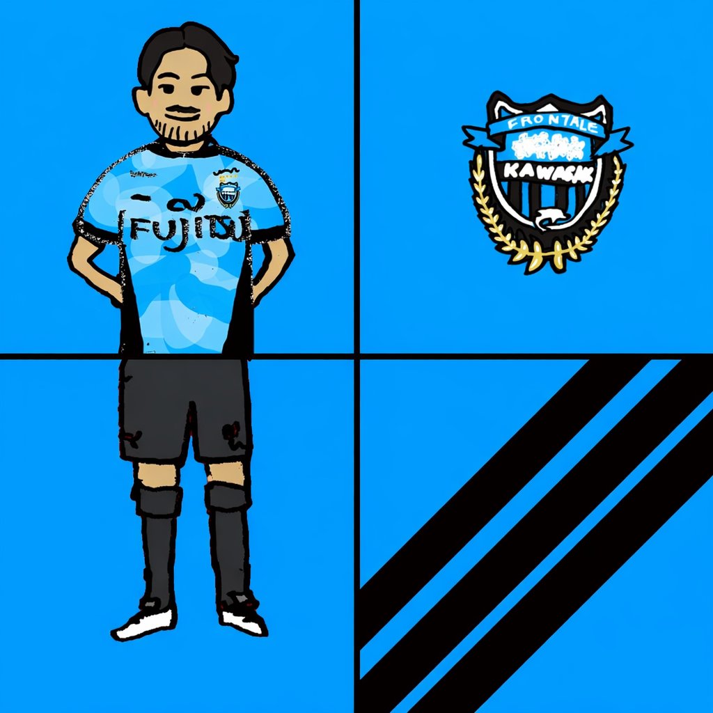 4分割にするのが流行ってるのでアキさんを4分割にしてみたらこれはこれ