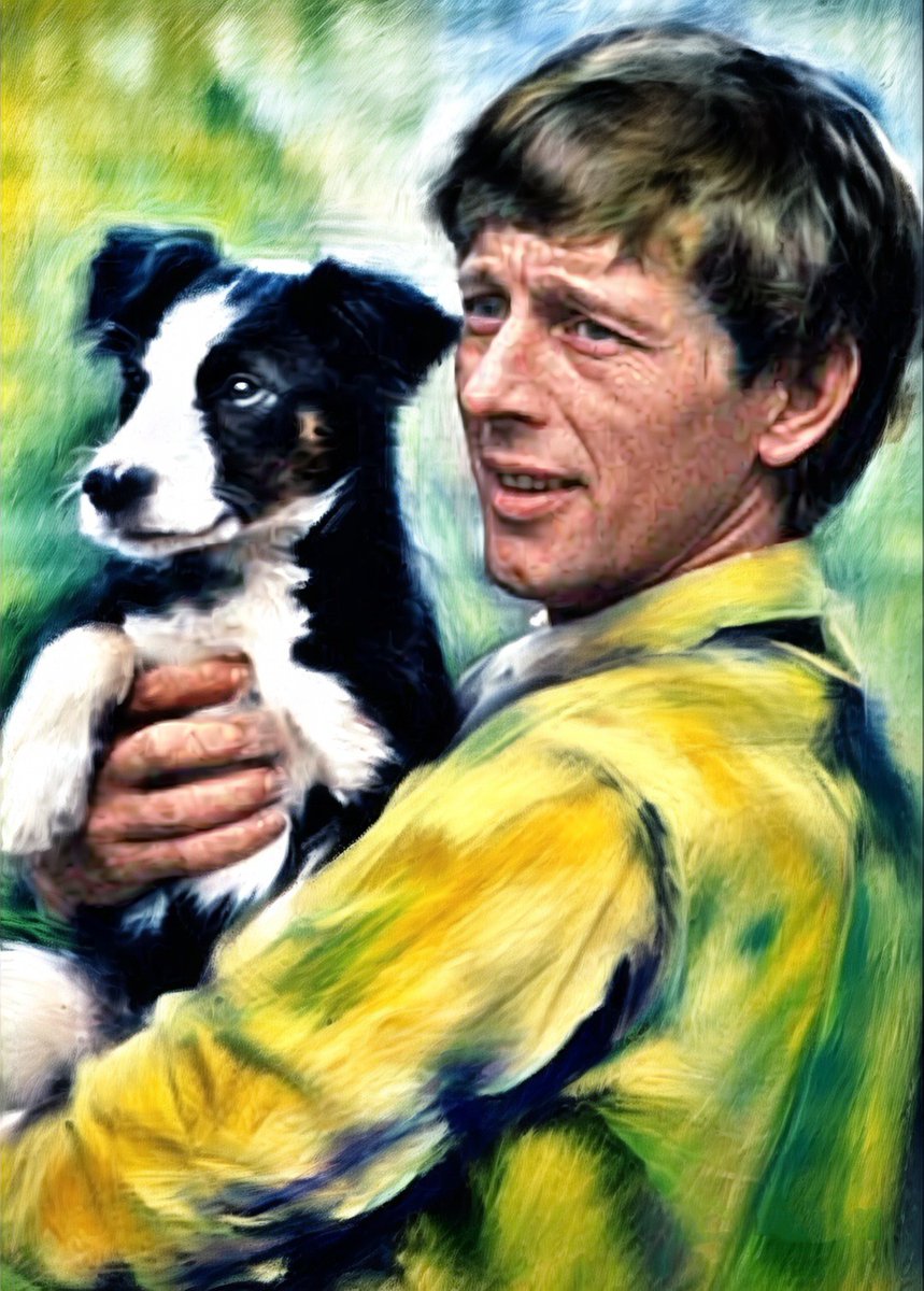CarolinePo75107's tweet photo. "John and Shep". A piece of art honouring the wonderful John Noakes and his faithful friend.
#JohnNoakes
#BluePeter https://t.co/2u90ntBYNp