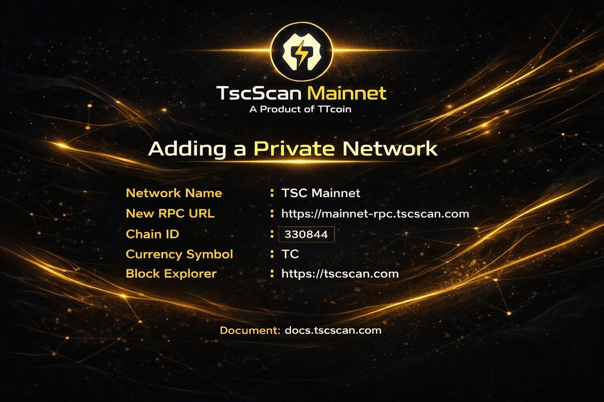 TTcoin Smart Chain Explorer tweet media