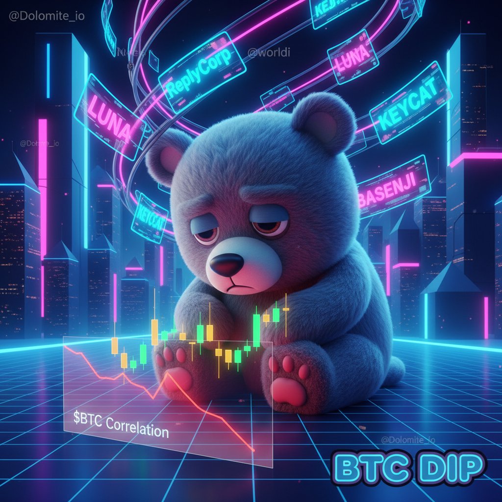 Ethereum ecosystem buzzing 📈 Meme tokens like ReplyCorp, Luna, Basenji,  and KEYCAT dominate the charts while traders eye $BTC correlations. Strong  community momentum noted by @Dolomite_io and @worldlibertyfi. 🚀 #Altcoins # MemeCoins