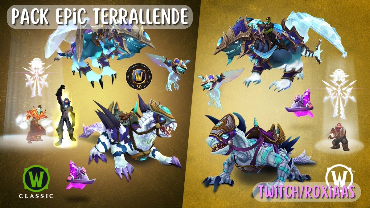 Sorteo PACK EPIC TERRALLENDE (OUTLAND EPIC EDITION) 🎁

Gracias a <a href="/Warcraft_ES/">Warcraft ES</a> os traigo este sorteo para celebrar el aniversario de TBC Classic.

✅ Follow <a href="/PatriRoxas95/">Roxiaas la más fuerte👌</a>
🔄 RT
🗨️ Comenta que clase vas a jugar

Finaliza el 19/01.
🌎 Global

#WoW_Partner